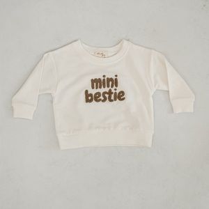 Atlas Grey Mini Bestie Crewneck